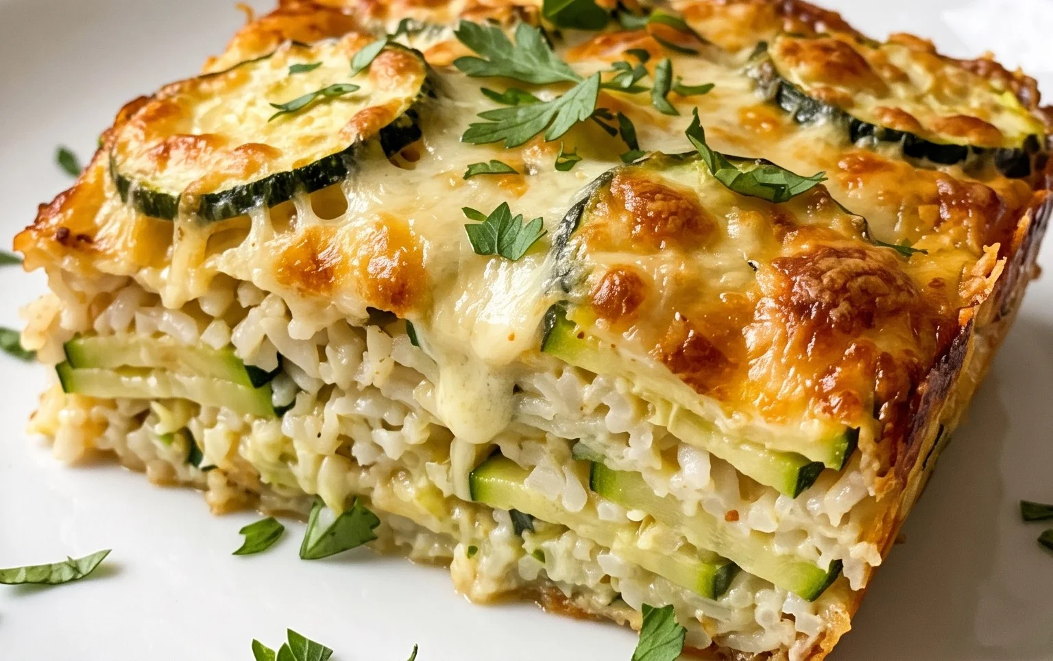 Julia Child's Zucchini and Rice Gratin (Tian de Courgettes au Riz)
