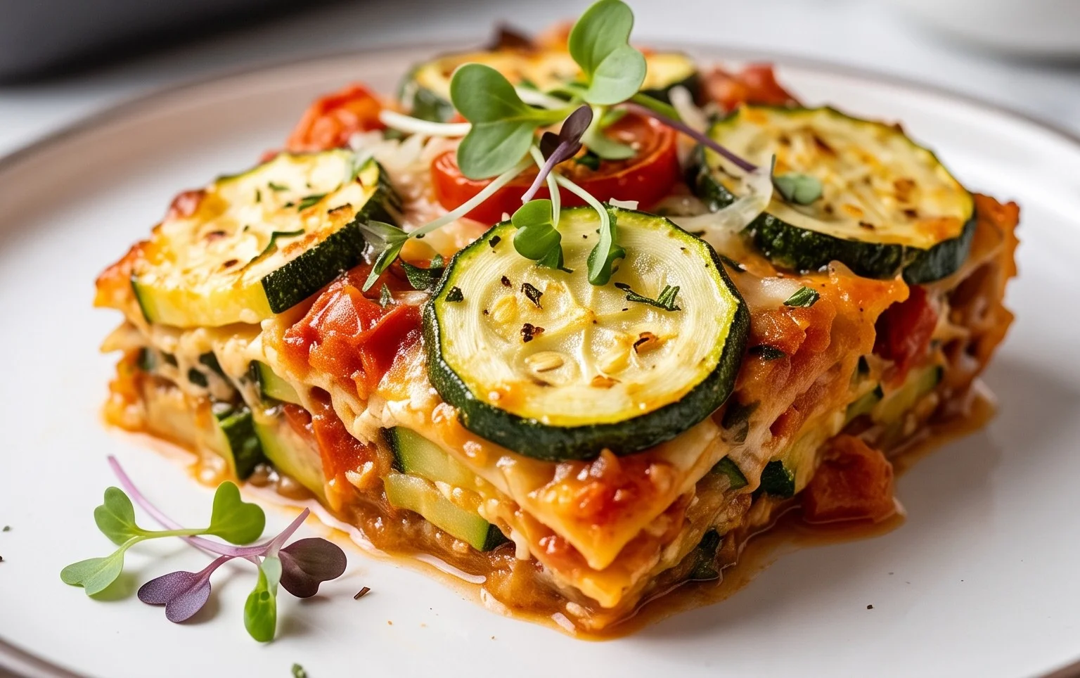 Zucchini Tomato Bake