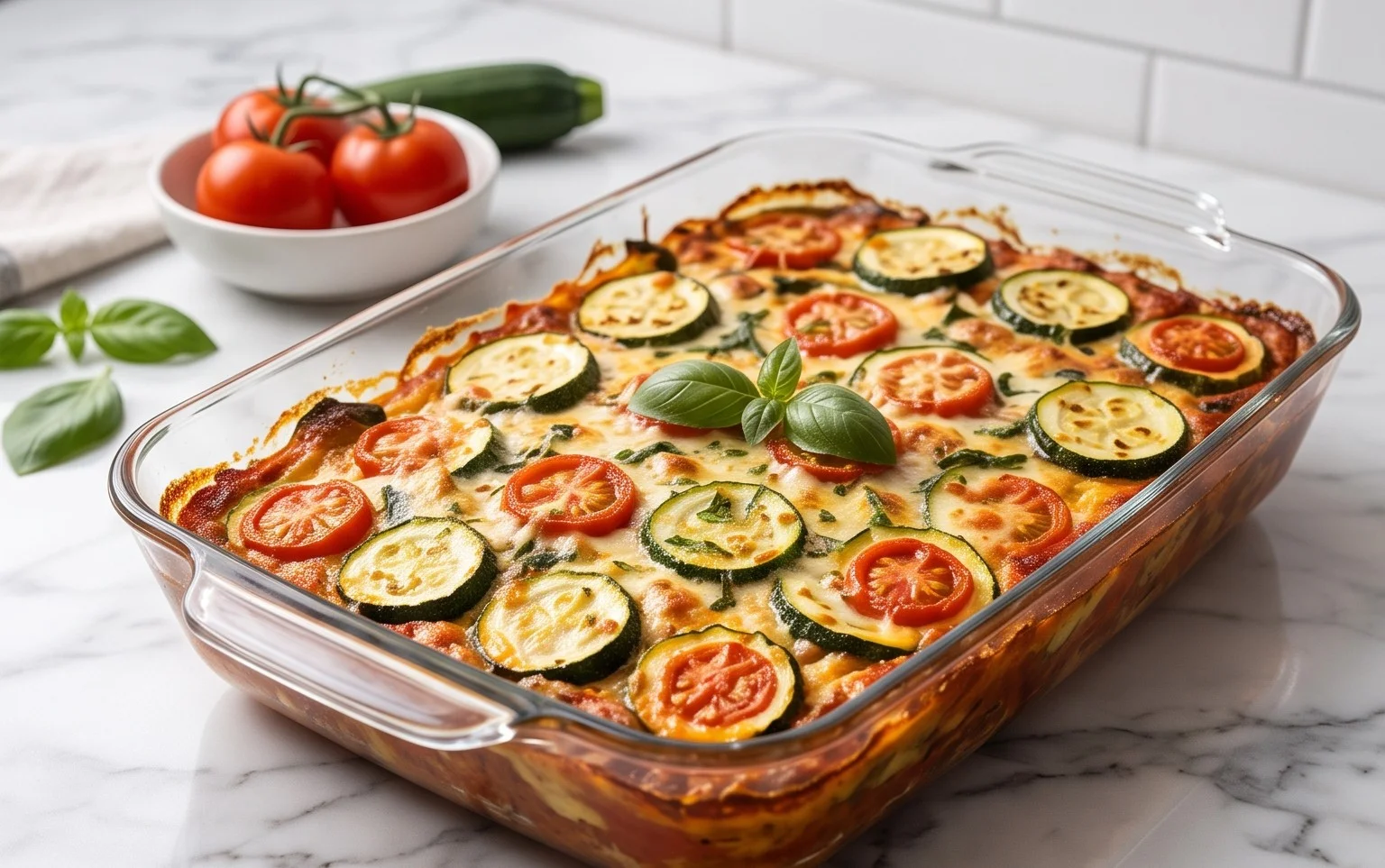 Zucchini Tomato Bake