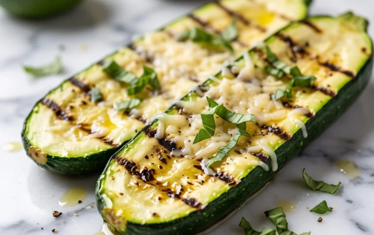 Grilled Zucchini with Parmesan