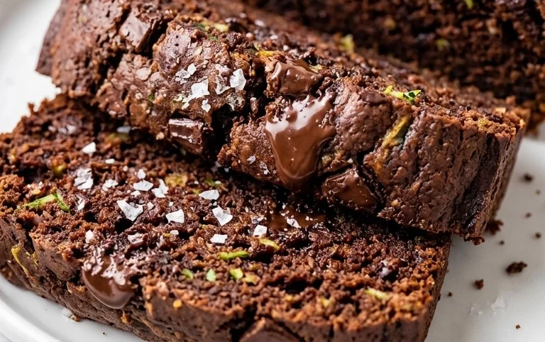 Double Dark Chocolate Zucchini Bread