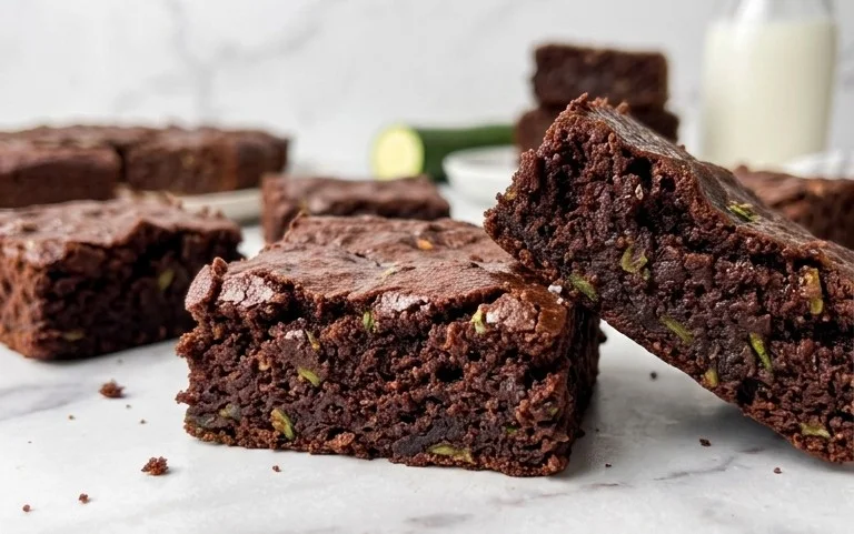 Zucchini Brownies (gluten-free, dairy-free options)
