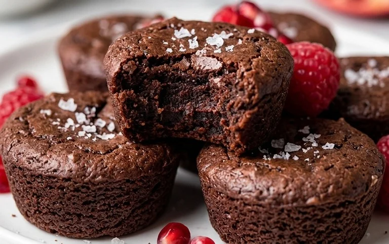 Chocolate Black Bean Brownie Bites