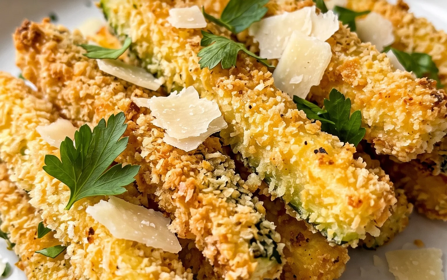 Baked Parmesan Zucchini Fries