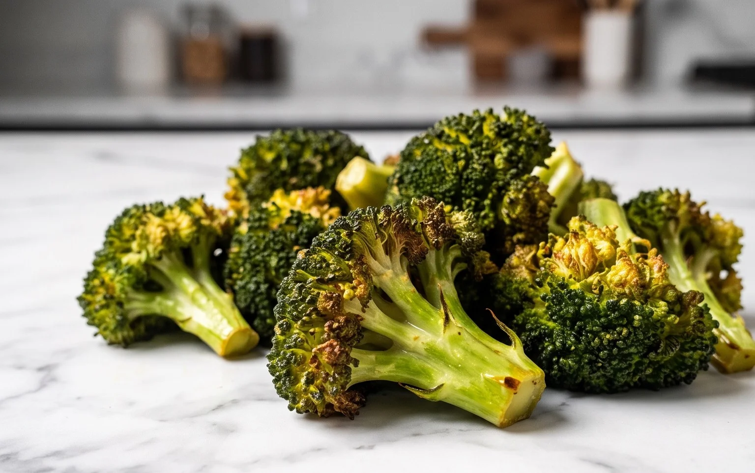 Oven Roasted Broccoli (Baked Broccoli)