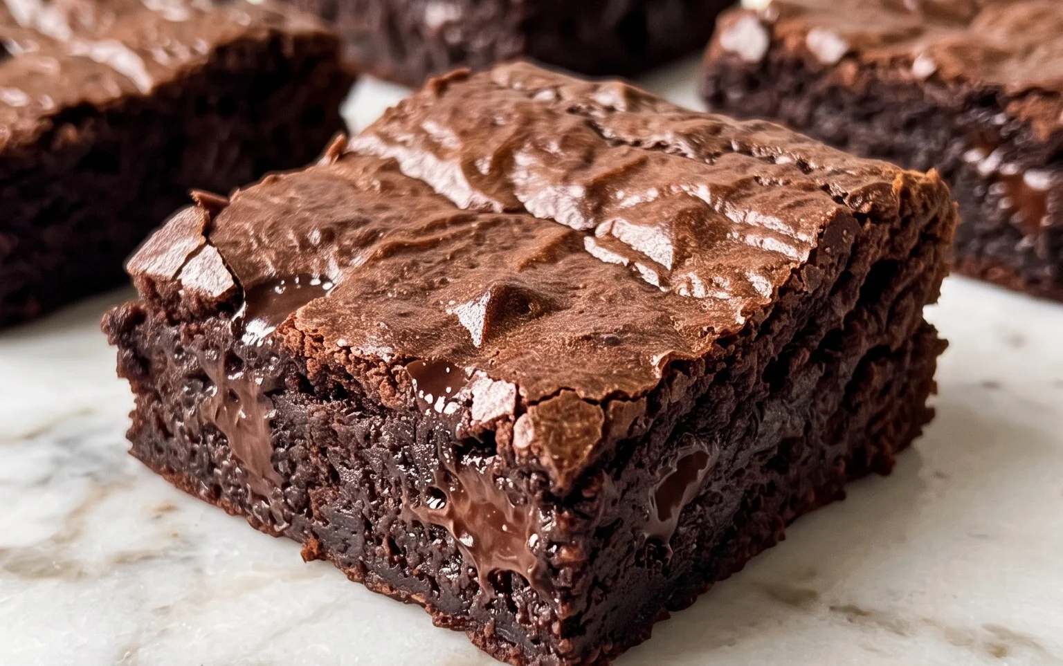 Fudgy Dark Chocolate Zucchini Brownies Recipe