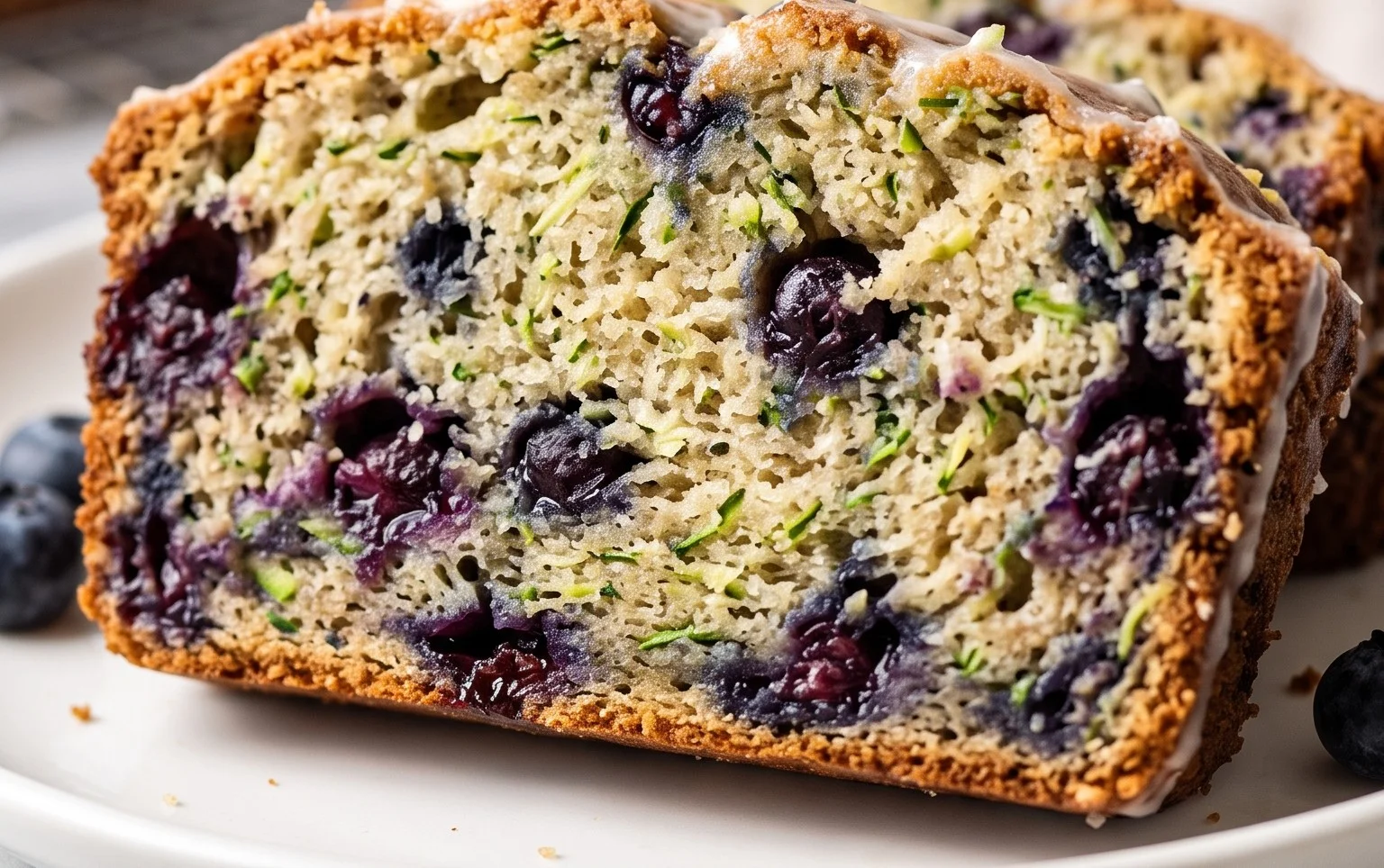 Blueberry Zucchini Bread