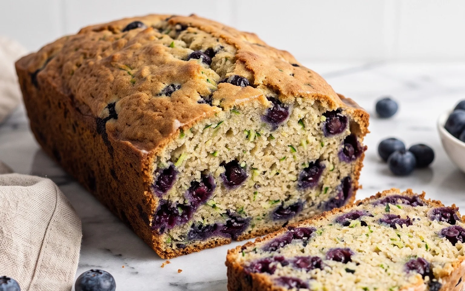 Blueberry Zucchini Bread