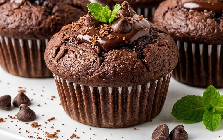 Double Chocolate Muffins
