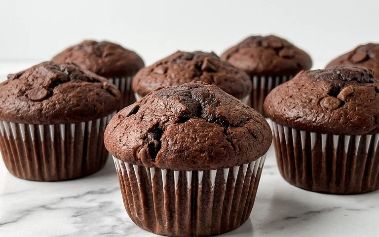 Double Chocolate Muffins