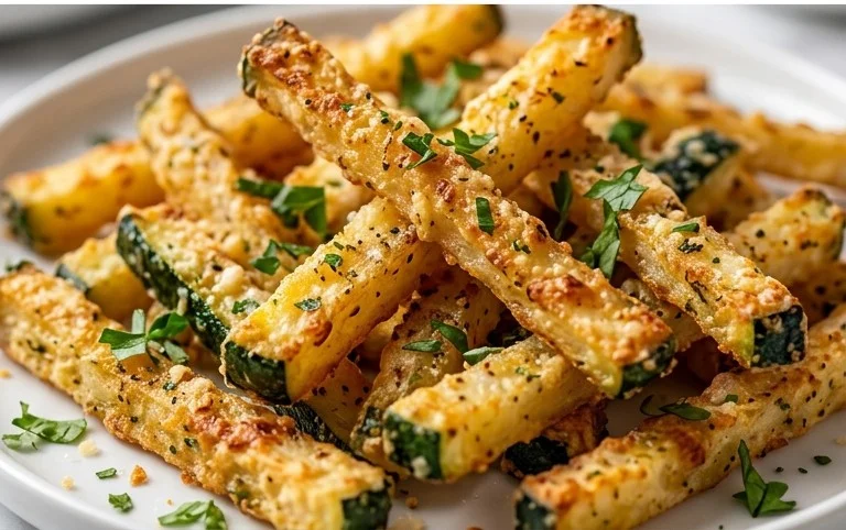Baked Parmesan Zucchini Fries
